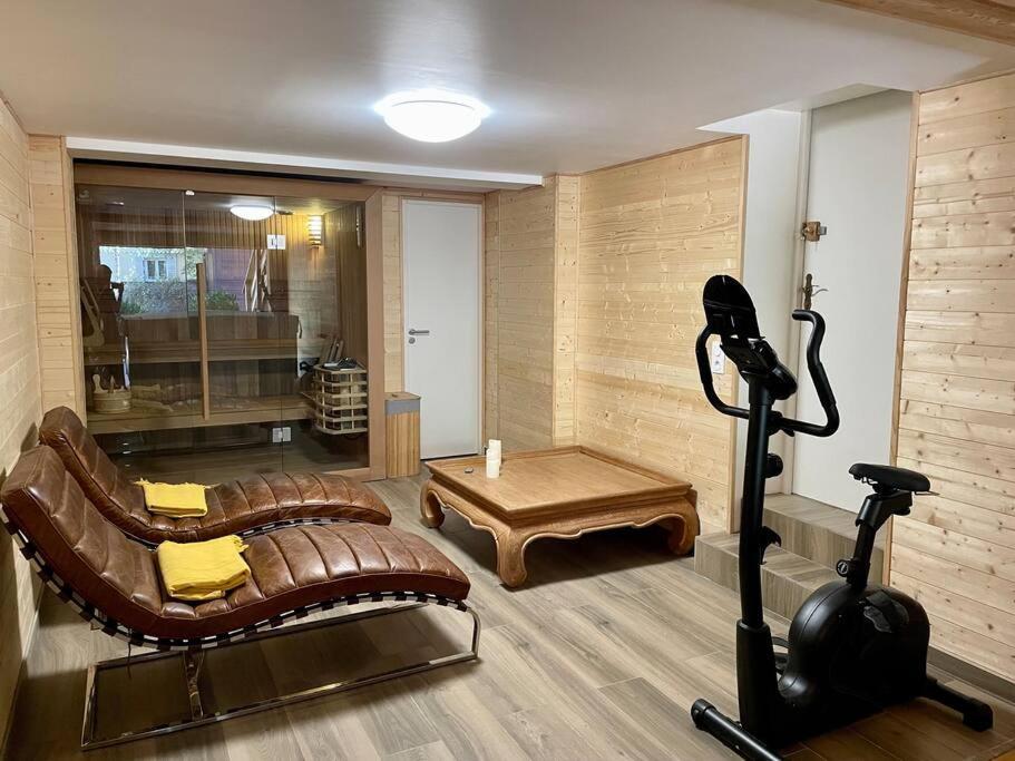 Chalet Kelly, Centre Ville / Jacuzzi / Sauna เฌราร์แมร์ ภายนอก รูปภาพ